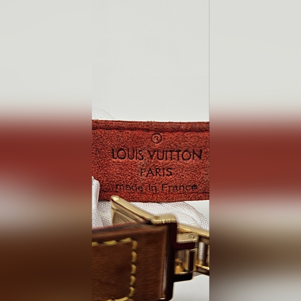 Authentic Louis Vuitton Brown and Gold Bracelet - Picture 11 of 12